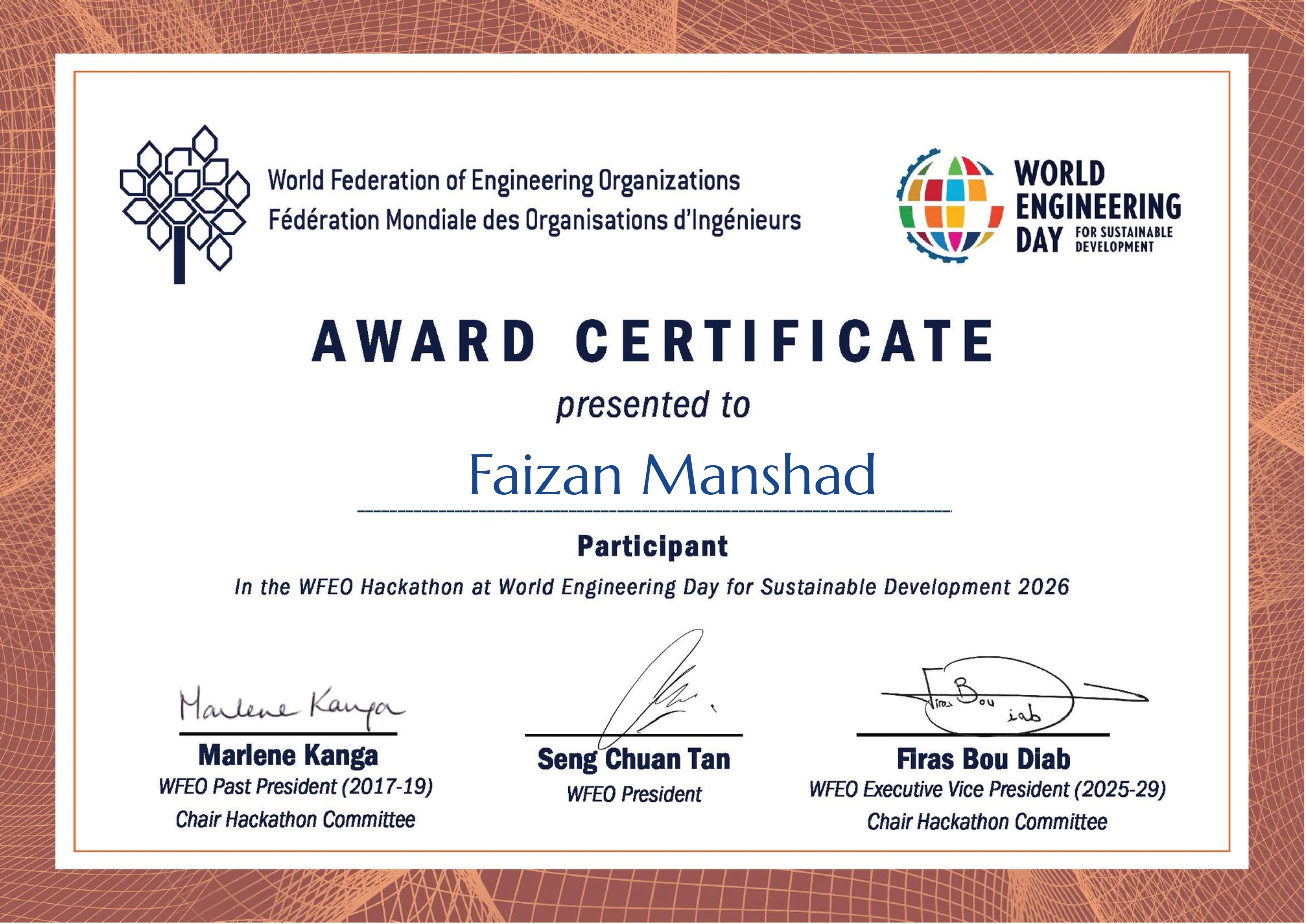 Certificate / Document
